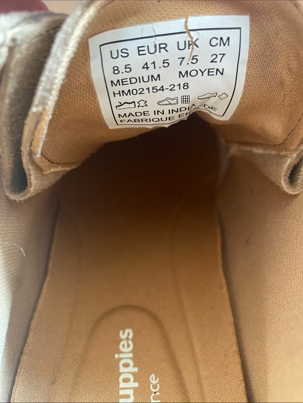 Hush Puppies soft water